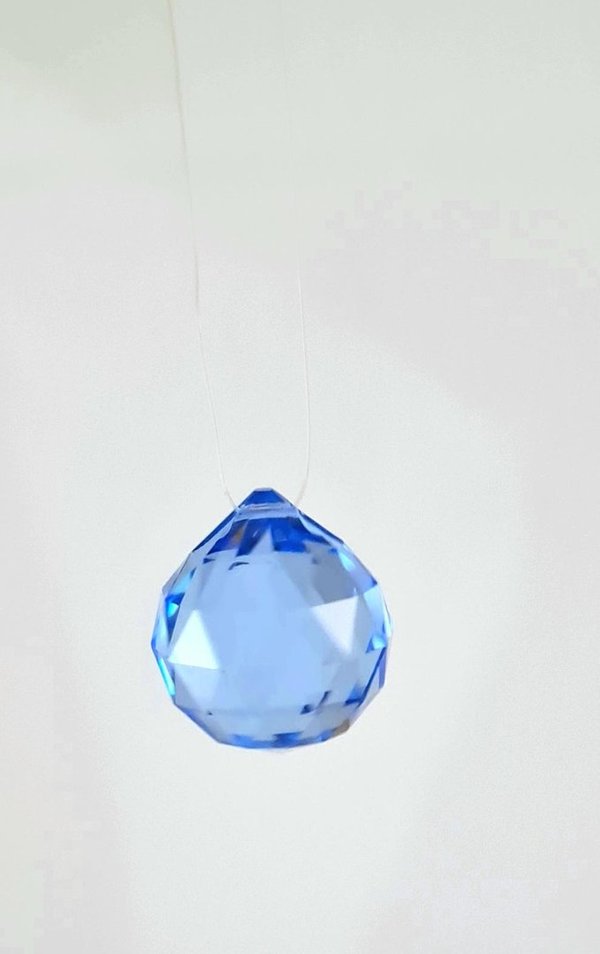 Blauer Regenbogenkristallkugel, Sonnenfänger, Swarovski Kugel
